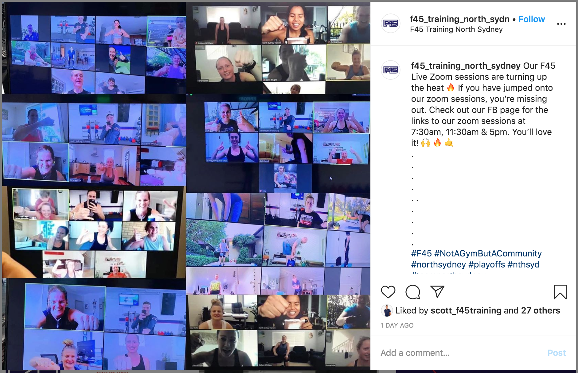 f45 North sydney