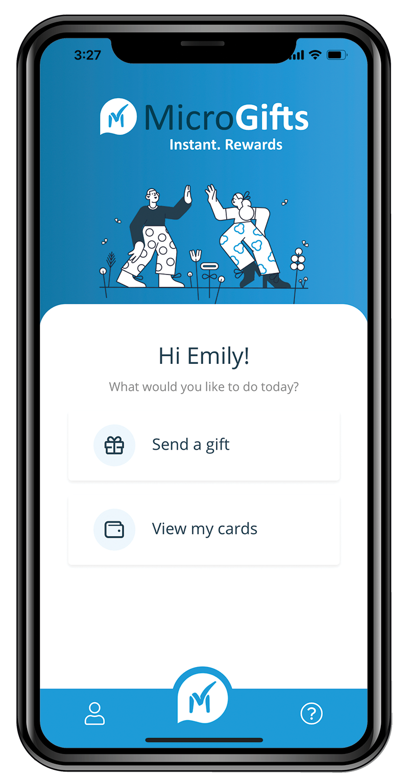Send a gift or view digital gift card