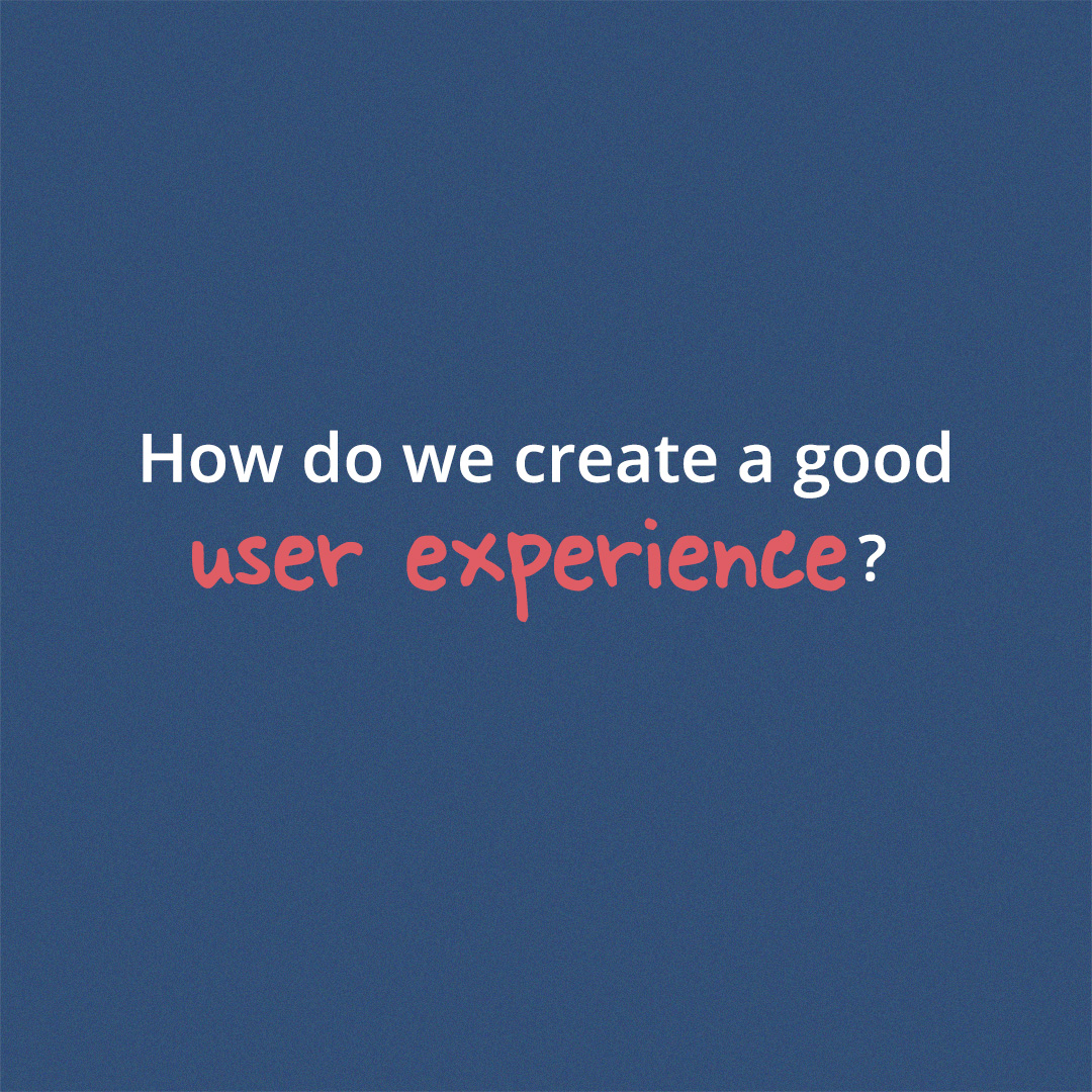 user experience text image