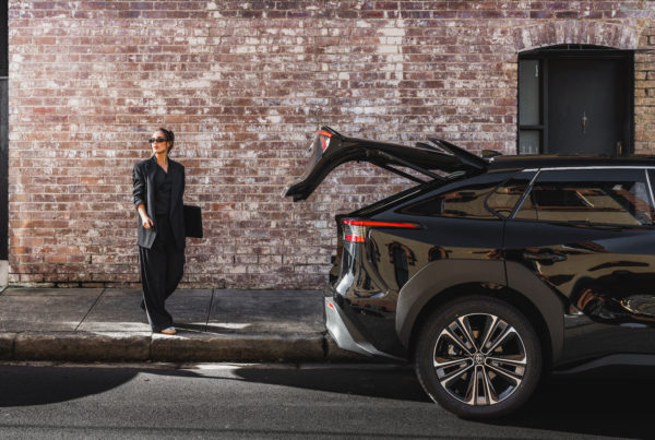 Toyota BZ4X photoshoot