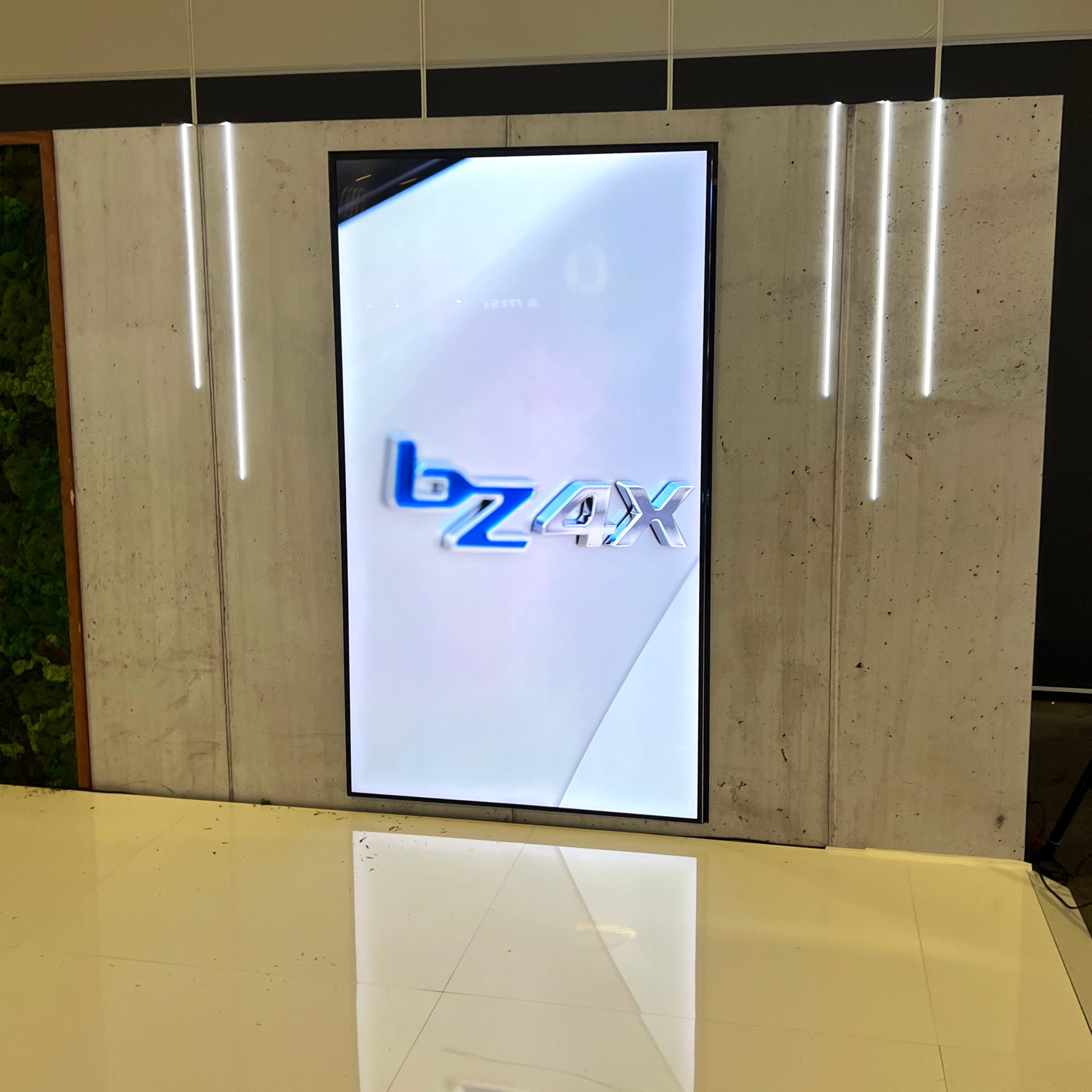 Toyota BZ4X AI assistant interface