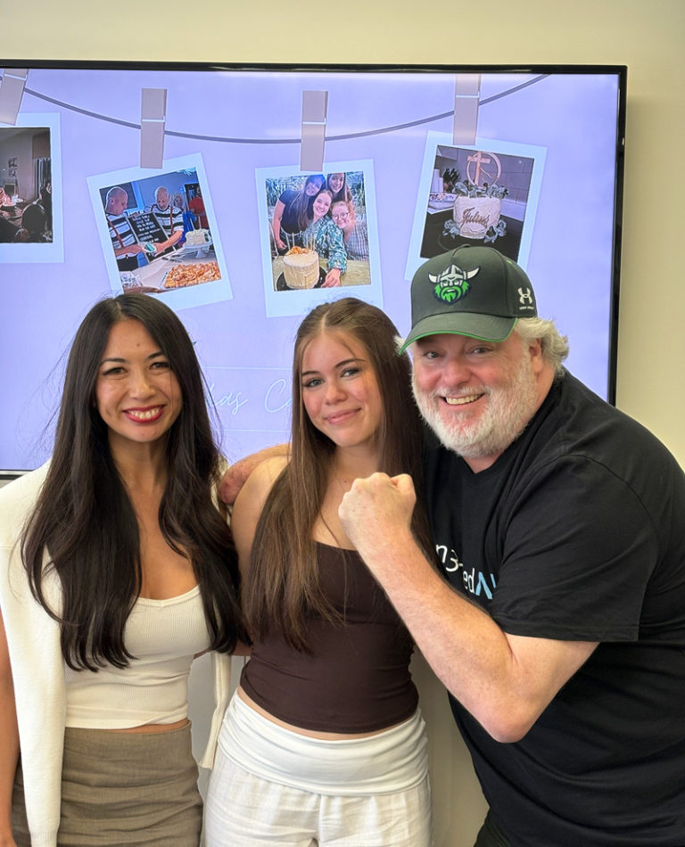 Our team with the work experience student