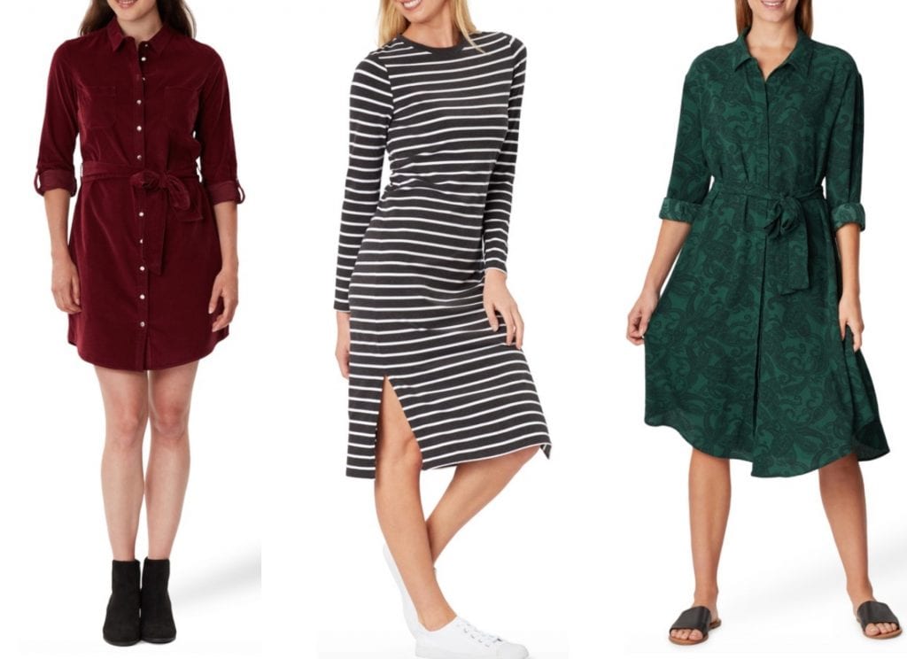 Big W winter Dresses