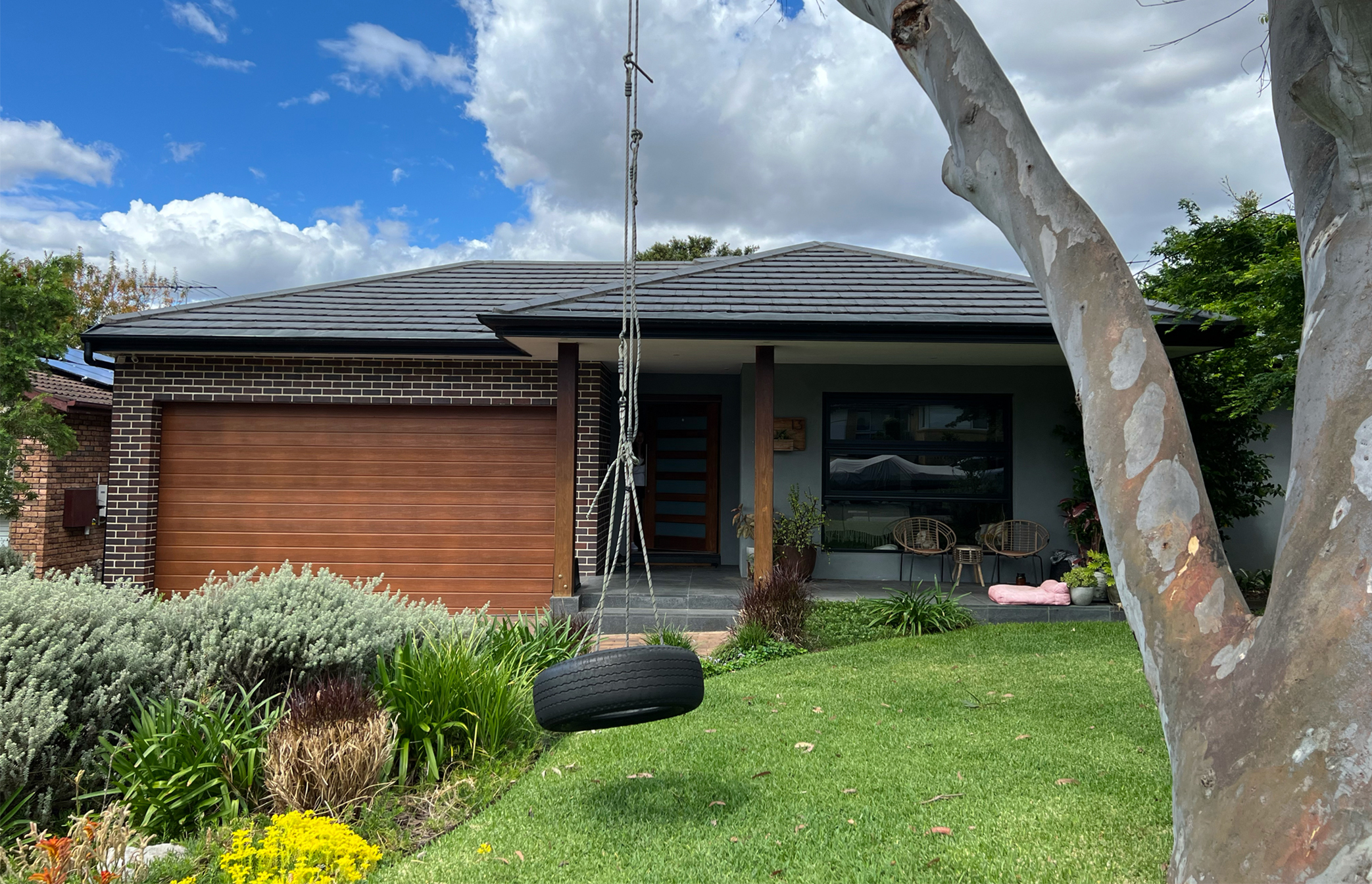 house facade - after