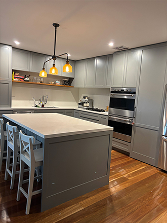 North West Sydney kitchen after