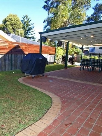 North West Sydney backyard before