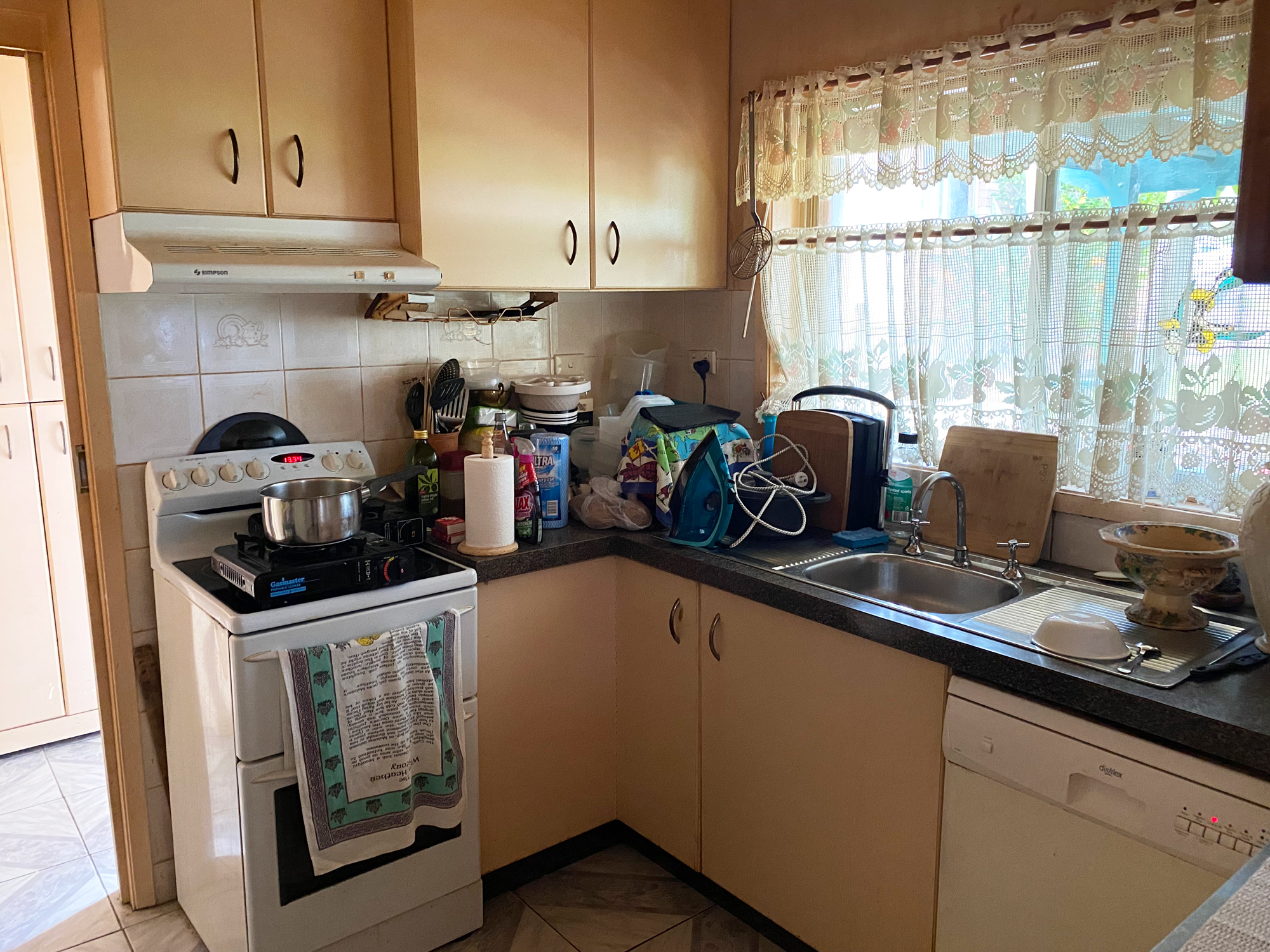 Central Coast kitchen before