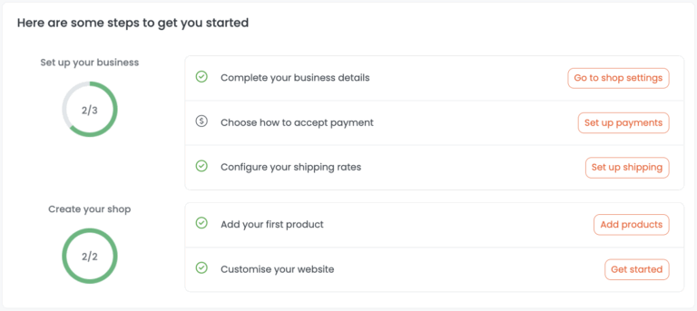 Progress tracker