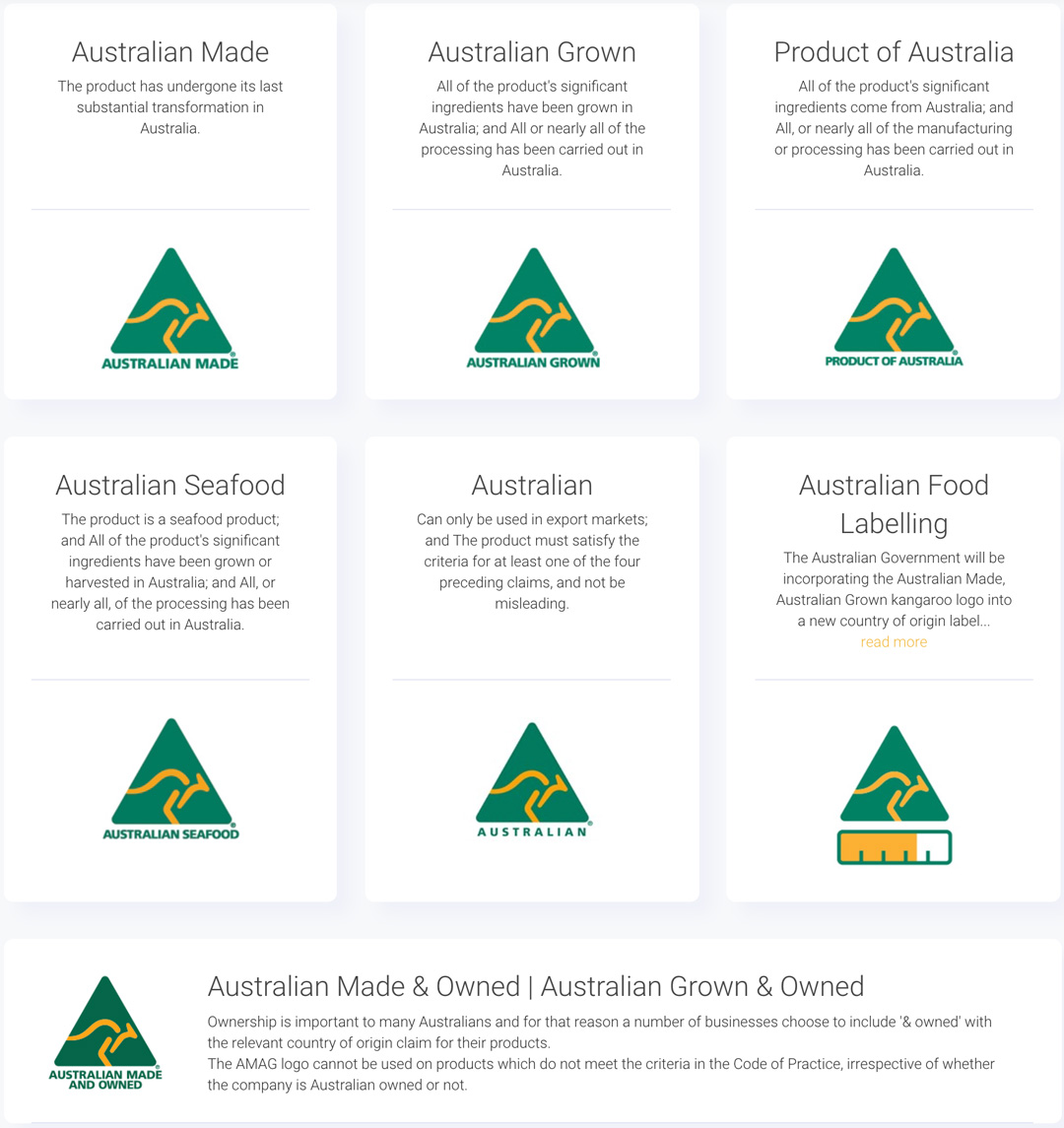 Australian Made logo
