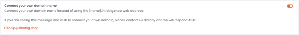 Connect your domain name
